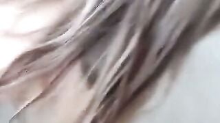 Blonde Amateur POV Blowjob and Doggy with Facial Finish
