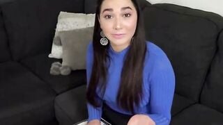 Curvy real estate agent fucks potential client 12