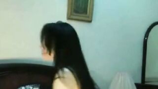Amateur Brunette Sucks Cock On Webcam Cam Show
