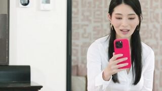 VIXEN Thin Hottie Eve Sweet Shares A Giant Dick With Beauty New Assistant Rikako Katayama