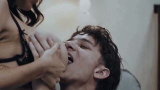 Widow Stepmom Gets Creampied by Stepson for Inheritance