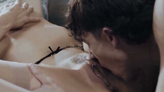Widow Stepmom Gets Creampied by Stepson for Inheritance