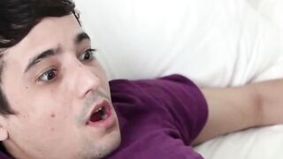 The mother saw her stepsons boner and couldn remain indifferent 19