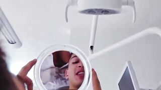 Horny Asian Dentist Fucks Young Patient in Clinic Chair