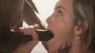 BLACKED babe Blonde mom Charlie Forde Can't Stop Cumming On His big black cock