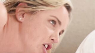 BLACKED babe Blonde mom Charlie Forde Can't Stop Cumming On His big black cock