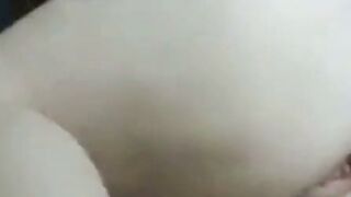 Curvy Amateur Plays with Huge Dildo on Webcam