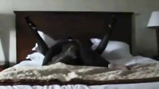 Cheating BBW Milf in Stockings Hooks Up with BBC