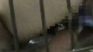 Japanese Bride Bound in Cage for Hardcore BDSM Slavery