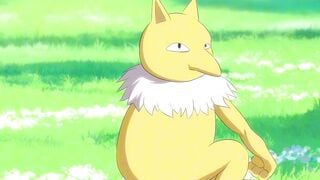 Pokemon waifu gets her gigantic ass wrecked in the forest