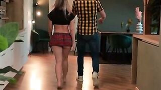 Jade Jadore Deepthroats Stepbrother Stanley Johnson in College Slut POV