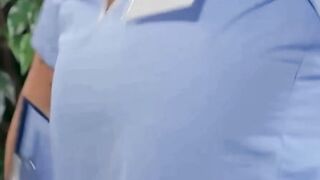 Nurse Taylee Wood Drains Sam's Dick Of Every Single Drop Of Semen For A Hefty Sum 8