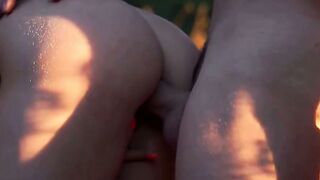 Real Public Fucking and Vagina Licking with Long Tits Teens 13