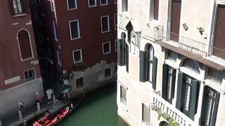 Amateur Blonde Babe's Rough Sex in Venice