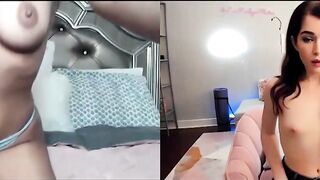Big tit lesbian teaching petite bff how to finger ifo webcam
