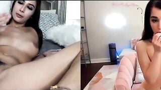 Big tit lesbian teaching petite bff how to finger ifo webcam