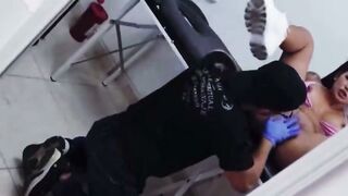 Tattooed Teen Sucks Cock Till Cum Drips on Face