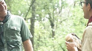 Taking a break and fuck the ass of Twink Scout