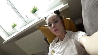 Caught step-sister while she masturbated 13