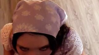 The Village bimbos Passionately Deepthroats Cock of a City Dude and Offer Him Banged! Her L 23