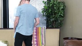 Stud learns new sex moves by fucking her girlfriends stepmom Crystal Rush
