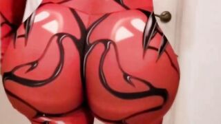 Curvy spider-pawg twerks on penis 11
