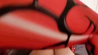 Curvy spider-pawg twerks on penis 11
