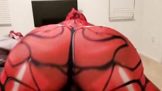 Curvy spider-pawg twerks on penis 11