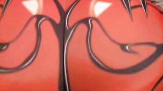Curvy spider-pawg twerks on penis 11