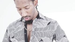 Handsome Joy Panama Grind His Booty While Stroking His Long Dick!
