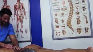 The physiotherapist offer me a rubs with a happy ending 115