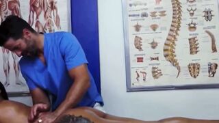 The physiotherapist offer me a rubs with a happy ending 115