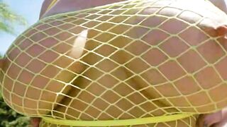 BOY PLOWED milf WITH BIG BUTTOCKS AND CUM ONTONGUE 6