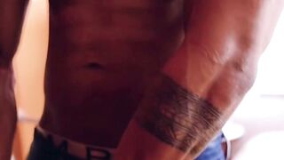Muscular Bodybuilder Impregnates Step Sister With Huge Cock