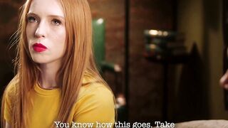 Madi Collins Skinny Redhead Deepthroats & Squirts During Hardcore Anal