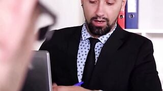 double penetration to seal the deal for Business Woman Alyssia Kent 8