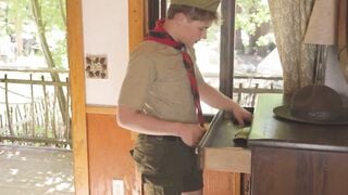 JESUS CHRIST! Scout boy gets what he fucking deserves! Oliver Lamb gangbanged!