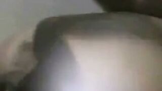 Black Amateur Anal on Webcam