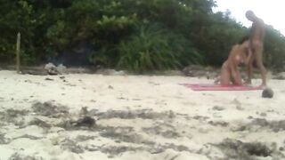 Beach Love Motion: Outdoor Amateur Fun
