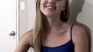Lily Rader Sucks Stepdad's Big Cock Until Cumshot Facial