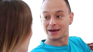 Stepmom Amirah Adara Double Teams Stepson Nikki Nuttz in Hardcore Lesbian 69
