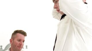 Apprentice Twinky gets grooming session with Master