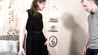 40yo British mom Aurora brings home a adorable stud from the club three