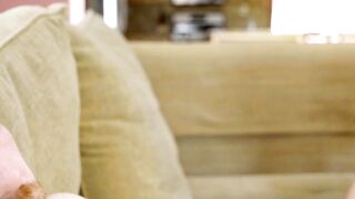 Petite tiny babe Vanna Bardot sucks and bounces off her stepbrothers shaft