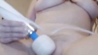 Redhead beauty with big tits rides her dildo to ecstasy