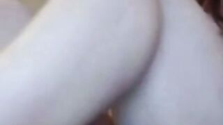 Redhead beauty with big tits rides her dildo to ecstasy
