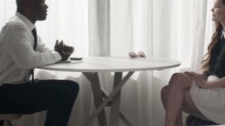 Deeper. big black cock-Enjoying Red haired Chloe Foxxe Gets Her Tight Snatch Filled Up