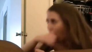 Big Natural Tits Amateur Takes on a Big Cock BBC