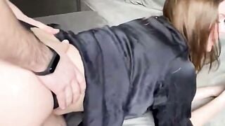 sexy with a fat butt rewarded with cumshot 8