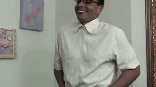 Put Your Penis Inside My BUTT! Cum Swapping Girls Take Advantage Of Nerdy Classmate